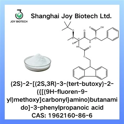 (2S)-2-[(2S,3R)-3-(tert-butoxy)-2-({[(9H-fluoren-9-yl)methoxy]carbonyl}amino)butanamido]-3-phenylpropansyre